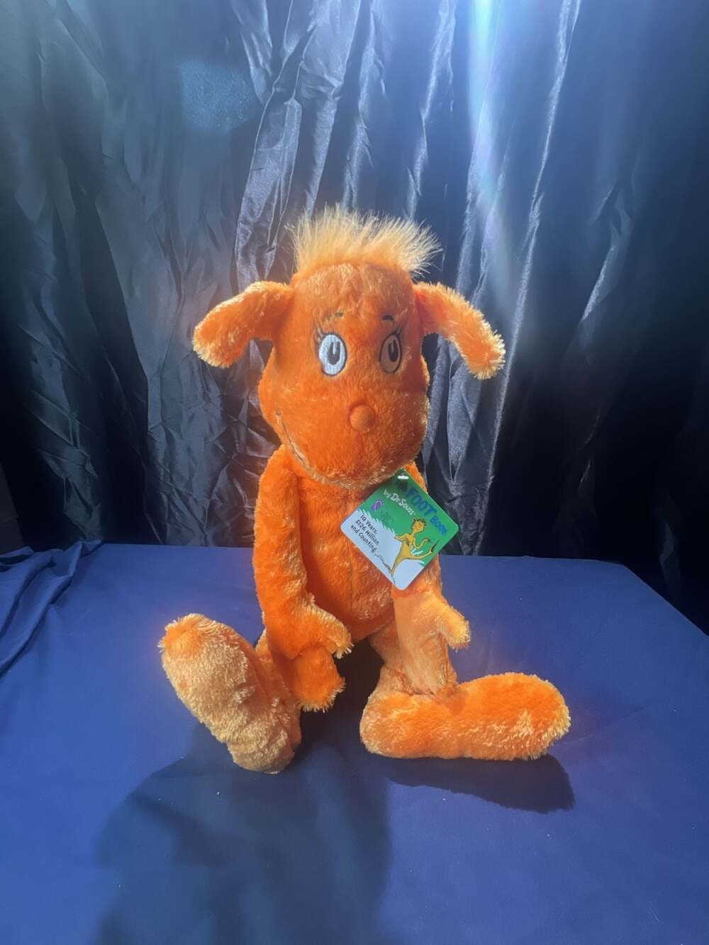 Kohl's Cares Dr. Seuss The Foot Book Orange Plush Toy